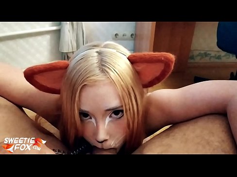❤️ Kitsune κατάποση κόκορας και σπέρμα στο στόμα της ️❌ Σούπερ πορνό ❤